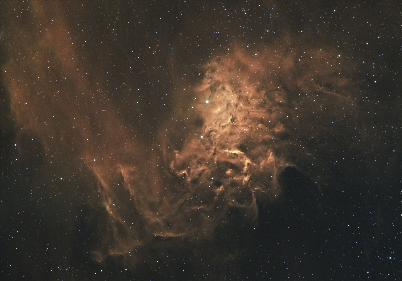 Flaming Star Nebula - IC 405