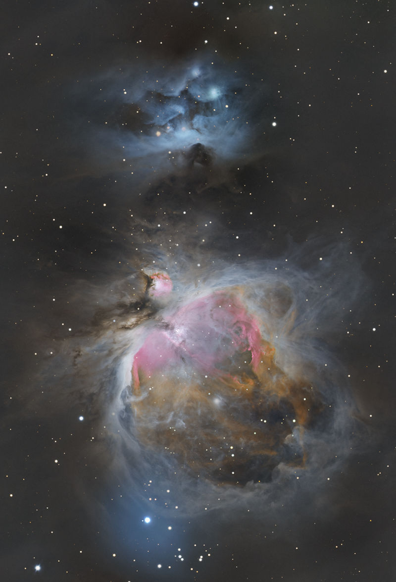 Orion Nebula M42 & Running Man NGC1973_5_7